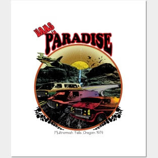 Vans in paradise Posters and Art